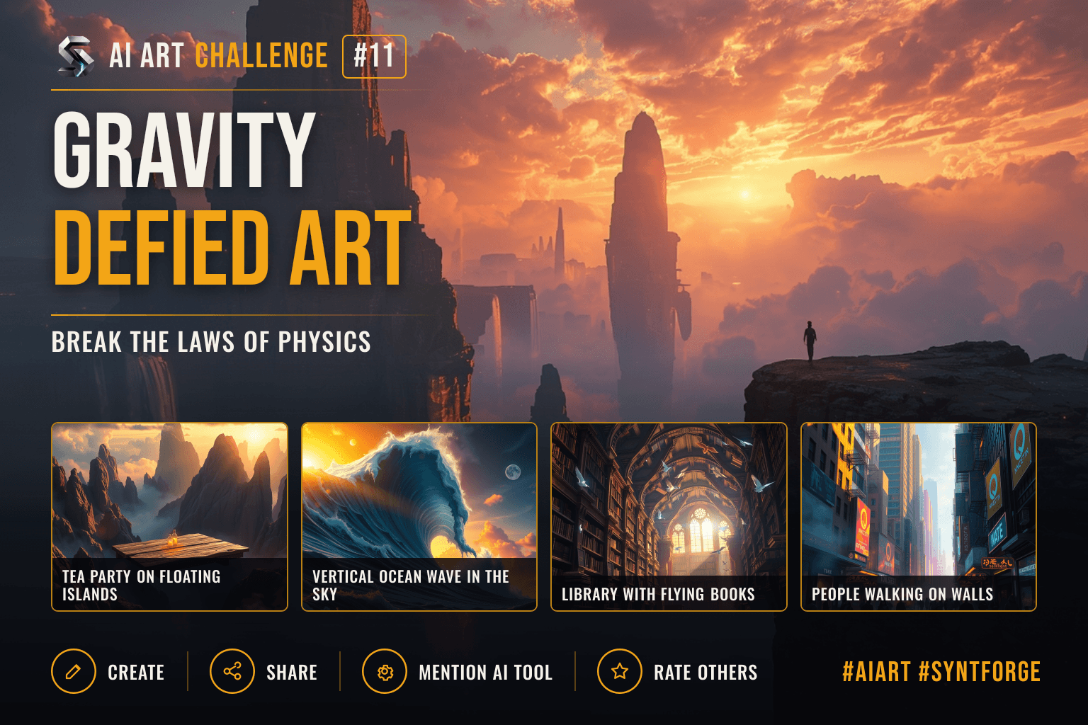 Gravity Defied Art